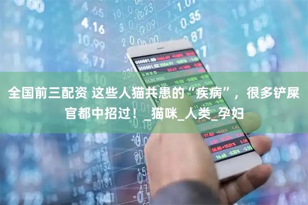 全国前三配资 这些人猫共患的“疾病”，很多铲屎官都中招过！_猫咪_人类_孕妇